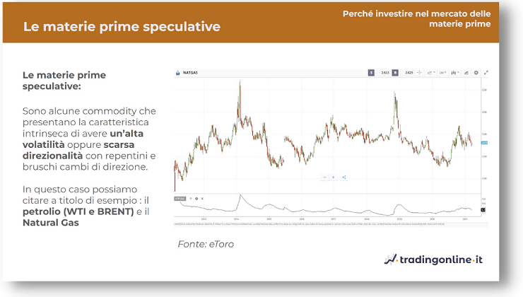 materie prime speculazione