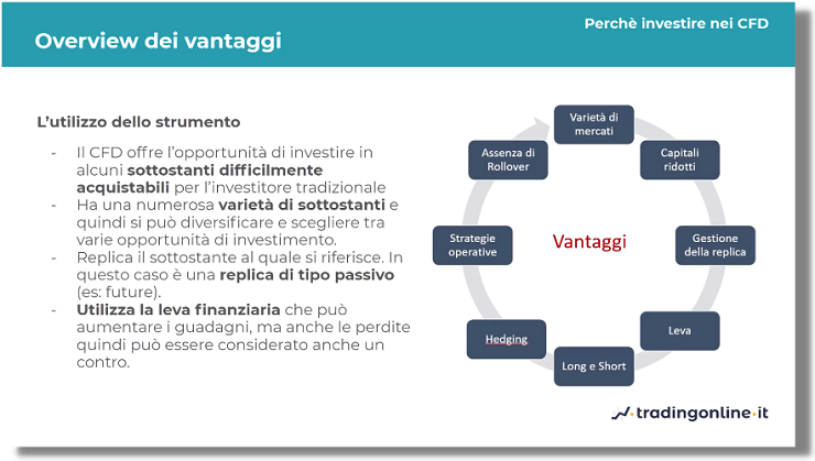 Overview dei vantaggi