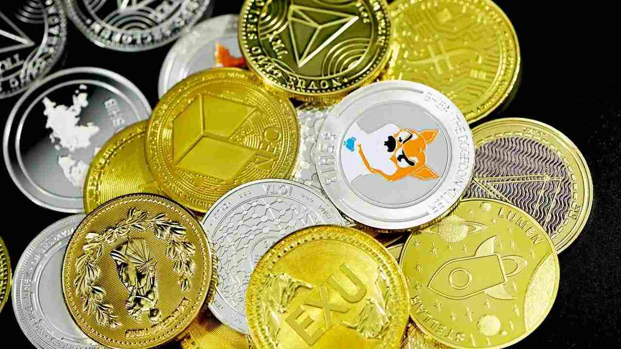 Cripto valute in discesa contrariamente alle azioni 