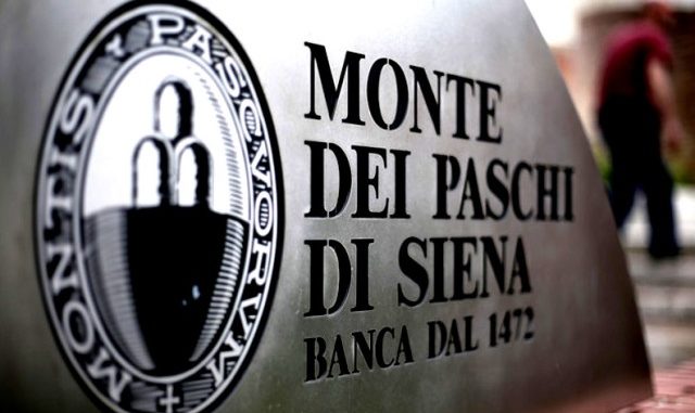 Monte dei paschi di Siena accetta di pagare 125 milioni di commissioni 