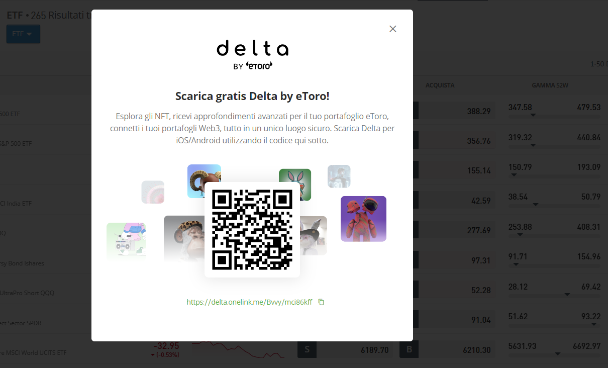 NFT Delta by eToro