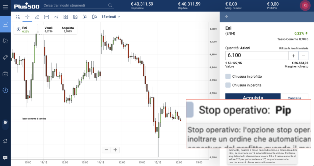 trailing stop plus500